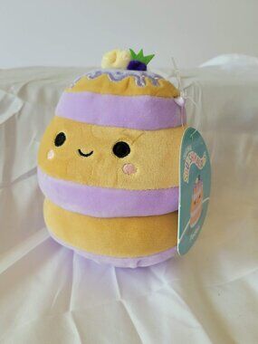 Paden the Blueberry Pancakes Squishmallows Food Squad 5" Plush Kellytoys